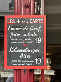 Le Consulat à Paris menu