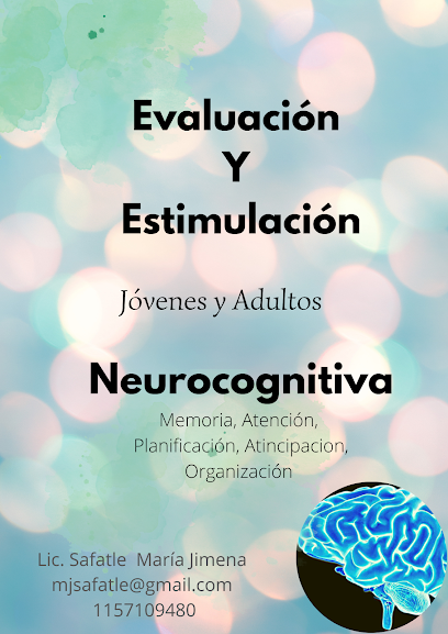 Evaluación Neurocognitiva Lic. Safatle Ma. Jimena