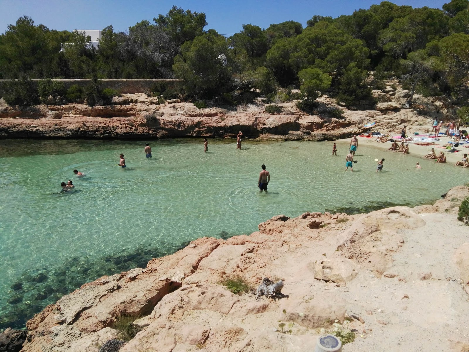 Cala Gracioneta'in fotoğrafı küçük koy ile birlikte