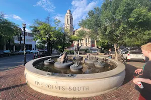 5 Points South Fountain - The Storyteller by Frank Fleming image