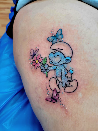 Explore daughter birth tattoo ideas, creative tattoo ideas in Benton, available at Spectrum Tattoo