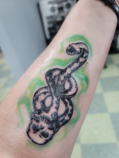 Explore army tattoos ideas, creative tattoo ideas in Pocatello, available at Into You Piercing and Tattoo