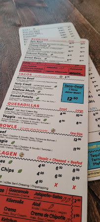 Hungry Turtle à Ulm menu