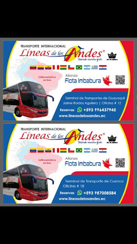 Opiniones de LINEAS DE LOS ANDES (Porto Viejo) en Portoviejo - Servicio de transporte