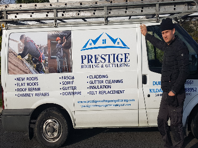 Prestige Roofing and Guttering | Roof Repair Dublin City | Flat Roof Repair Dublin City | Roofing Services Dublin City | PVC Guttering Services Dublin