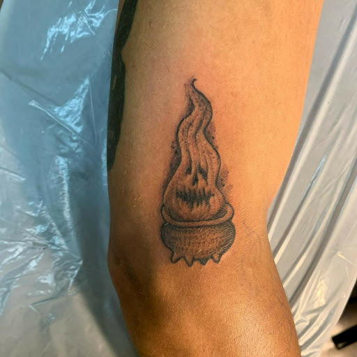 Explore female warrior tattoo ideas, creative tattoo ideas in Lincoln City, available at Black N Blue Tattoo & Skate Shop