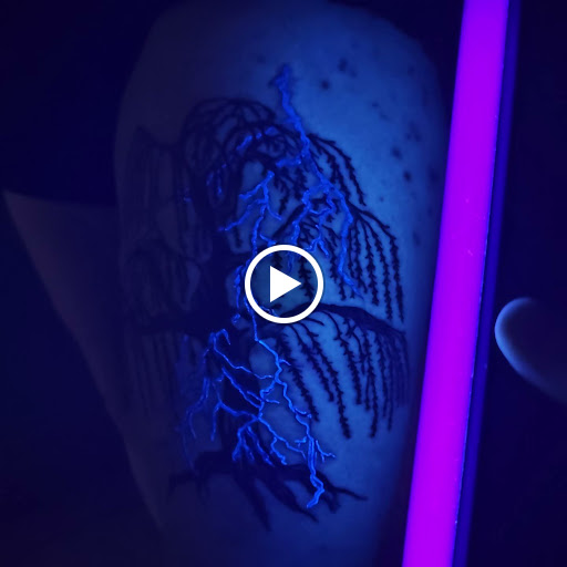 Find good vs evil tattoo ideas for your next unique tattoo in Traverse City at Pinups & Needles