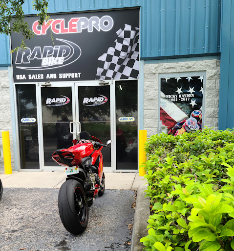 Motorcycle Repair Shop «CYCLE PRO - RAPID BIKE USA», reviews and photos, 6923 Narcoossee Rd #617, Orlando, FL 32822, USA