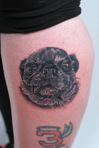 Explore dinosaur tattoo ideas, creative tattoo ideas in Getzville, available at Grit And Stone Tattoo