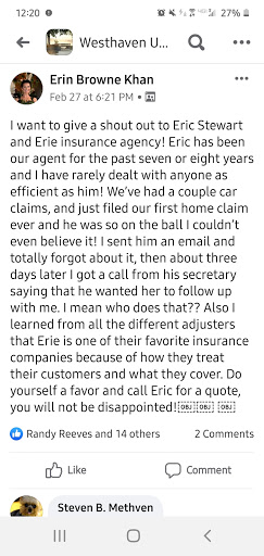 Auto Insurance Agency «Eric Stewarts Insurance Agency», reviews and photos
