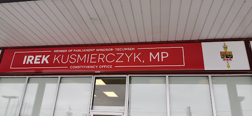 MP Windsor-Tecumseh Irek Kusmierczyk Constituency Office