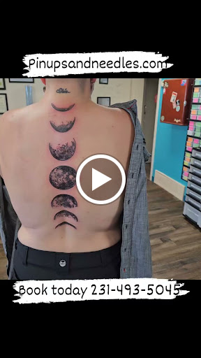 Explore billiards tattoo ideas, creative tattoo ideas in Traverse City, available at Pinups & Needles