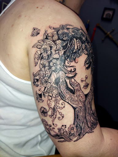 Explore a day to remember tattoo ideas, creative tattoo ideas in Odessa, available at Little Dragon Tattoos Studio
