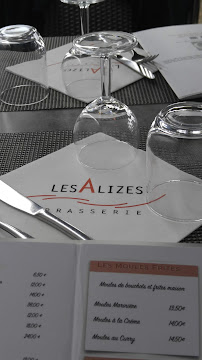 BRASSERIE LES ALIZES à Roscoff menu