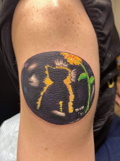 Explore cute booty tattoo ideas, creative tattoo ideas in Goose Creek, available at Red Kirin Tattoo