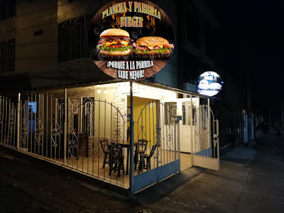 Plancha y parrilla burger
