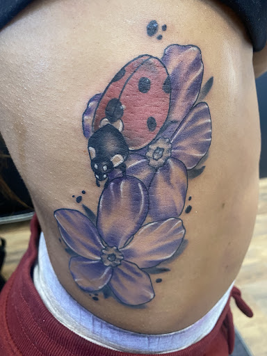 Explore longitude and latitude tattoo ideas, creative tattoo ideas in Alexandria, available at WreckLezz iNK Tattoo Studio