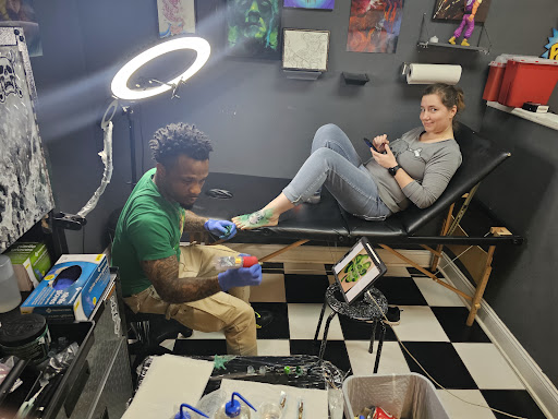 Explore death stranding tattoo ideas, creative tattoo ideas in Columbia, available at Black Widow Tattoo