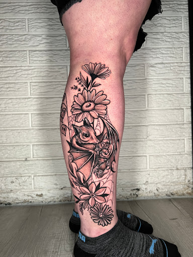 Explore cyborg tattoo ideas, creative tattoo ideas in San Antonio, available at Ink & Iron Tattoos & Piercings