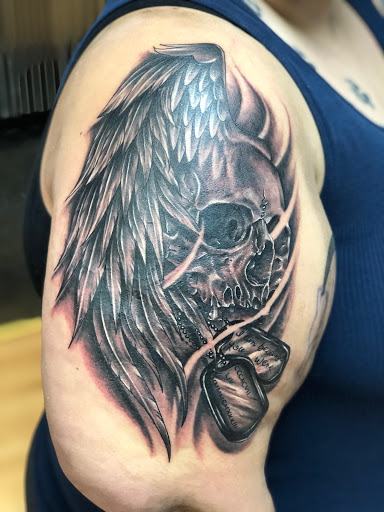 Explore norway tattoo ideas, creative tattoo ideas in Kenosha, available at Kenosha Tattoo Company