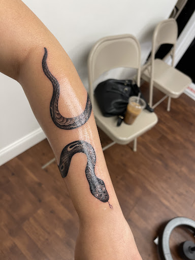 Explore clavicle tattoo ideas, creative tattoo ideas in Duncanville, available at Studio Fourteen Tattoos