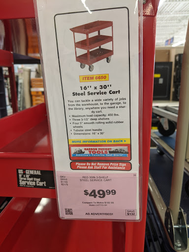 Hardware Store «Harbor Freight Tools», reviews and photos, 1640 75th St, Downers Grove, IL 60516, USA