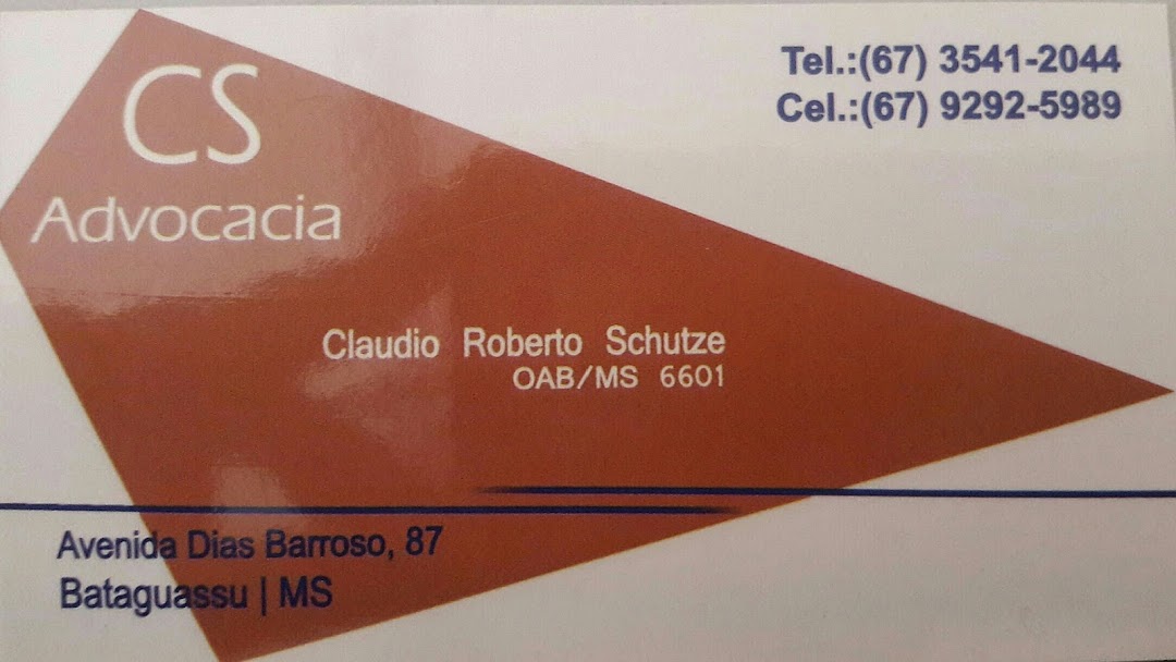 CS Advocacia - Claudio Schutze