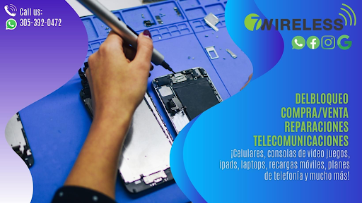 Cell Phone Store «7 Wireless Inc», reviews and photos, 4605 NW 7th St, Miami, FL 33126, USA