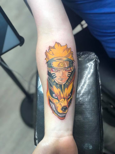 Explore men shoulder tattoo ideas, creative tattoo ideas in Scranton, available at Hometown Ink