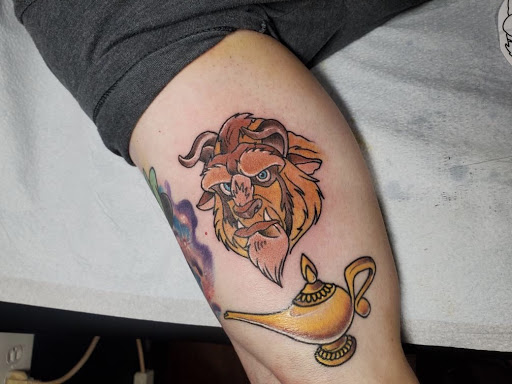 Explore fantasy tattoo ideas, creative tattoo ideas in Libertyville, available at Lucky Seven Tattoo
