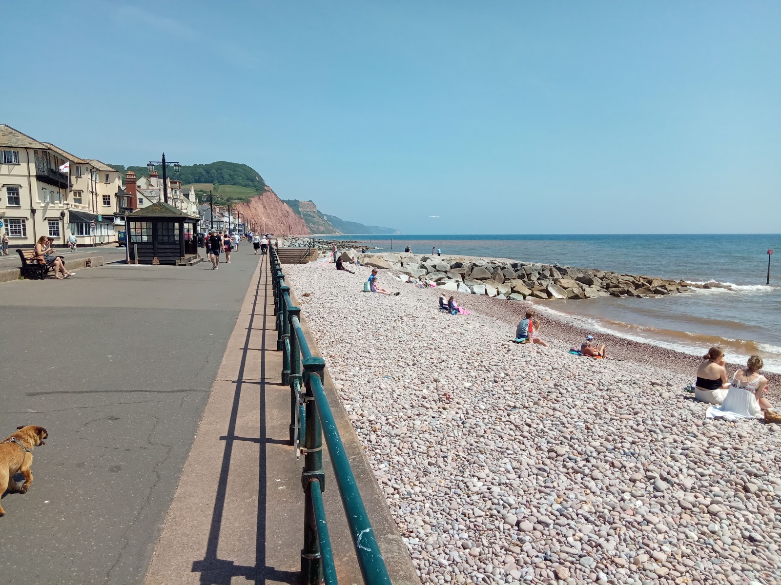 Photo de Plage de Sidmouth avec plusieurs baies longues