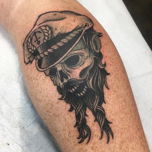 Explore carolina panthers tattoo ideas, creative tattoo ideas in Dunn, available at Heart and Hammer Tattoo Co.