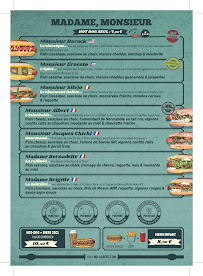 Restauration rapide Monsieur Albert Nantes - Bar et Créateur de hot dogs à Nantes - menu / carte