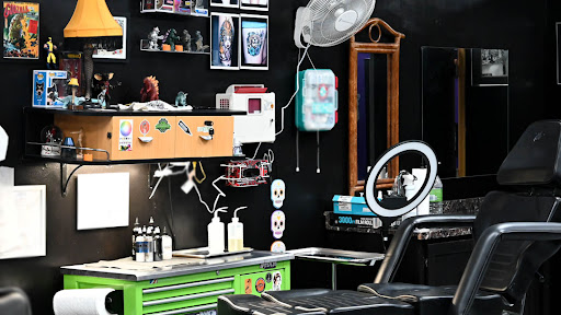 Explore crescent moon tattoo ideas, creative tattoo ideas in Saint Petersburg, available at Phoebus Tattoos