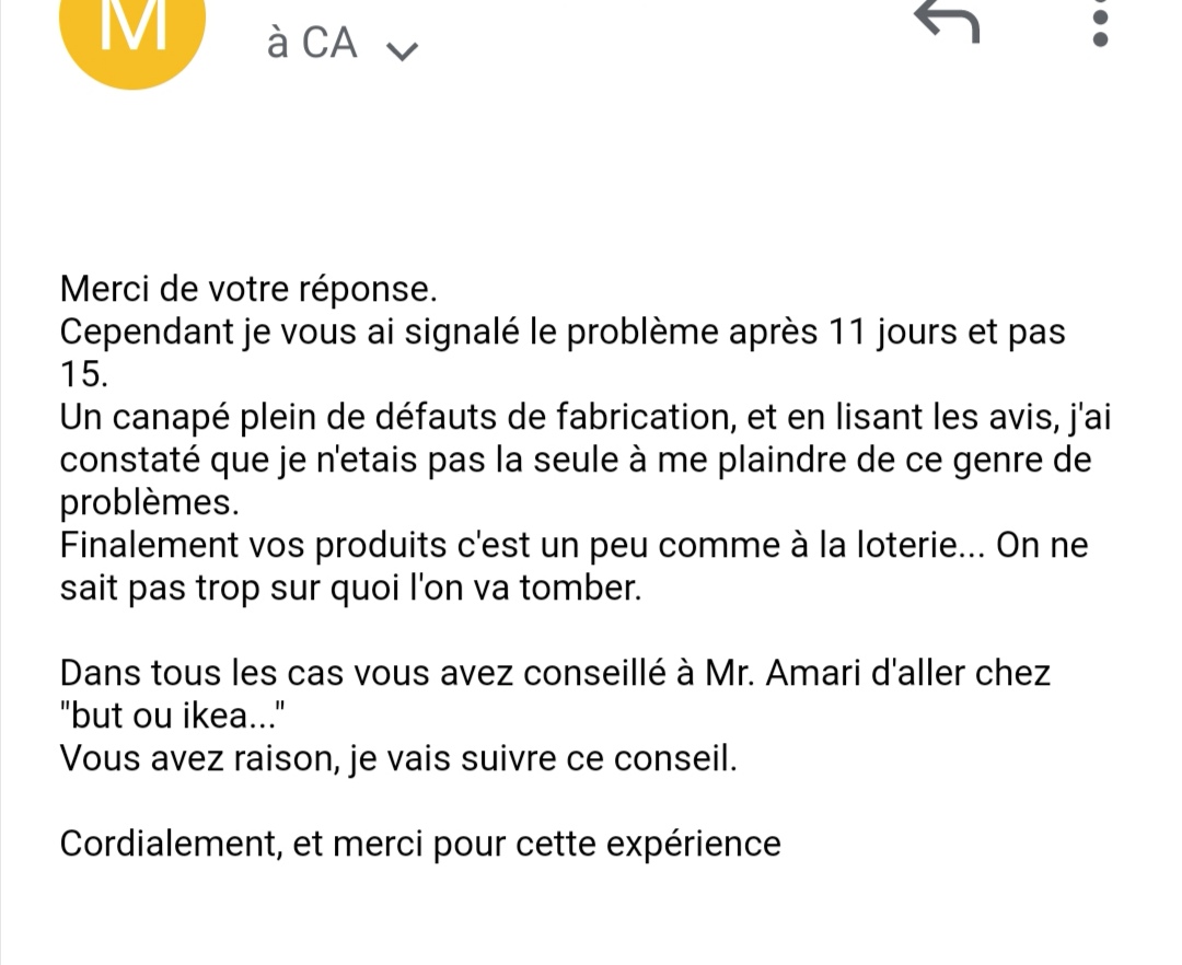 Photo n° 5 de l'avis de Rima.a fait le 22/07/2020 à 10:53