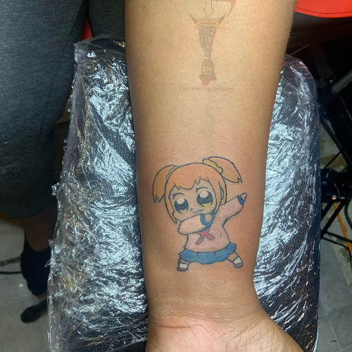 Explore black flower tattoo ideas, creative tattoo ideas in Charlotte, available at BNI-Tattoos