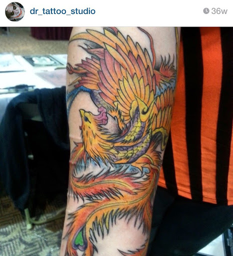 Explore rib cage tattoo ideas, creative tattoo ideas in Garden Grove, available at Dr. Tattoo Studio