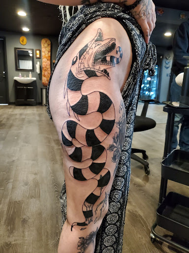 Explore tattoo cross ideas, creative tattoo ideas in Kennewick, available at Powers Tattoo Company