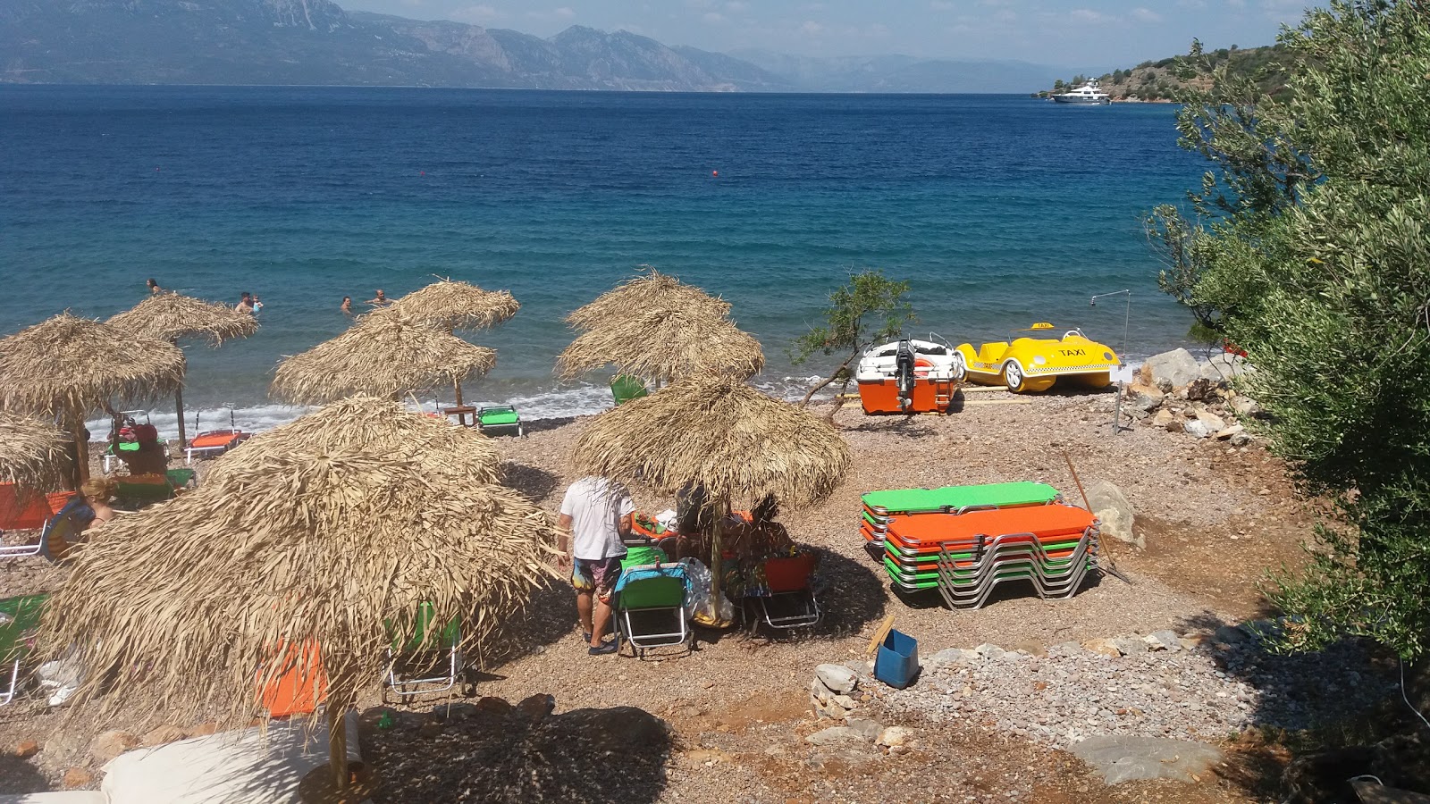 Φωτογραφία του Almyra beach II με ευθεία ακτή