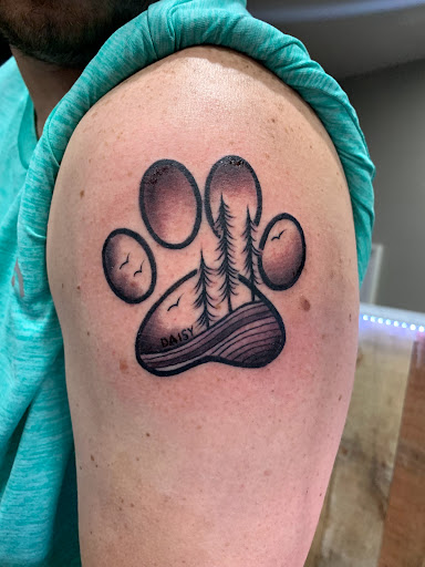 Explore bluey tattoo ideas, creative tattoo ideas in Cape Coral, available at UNRIVALED INK