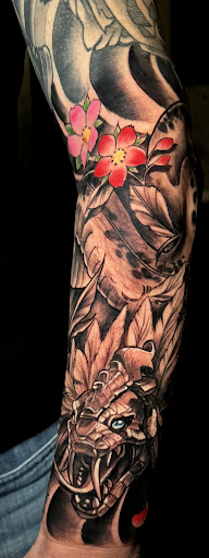Explore tattoo ideas for men shoulder, creative tattoo ideas in Tempe, available at Club Tattoo