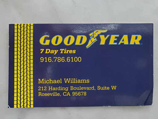 Tire Shop «Goodyear Tire Service Center of Roseville», reviews and photos, 212 Harding Blvd, Roseville, CA 95678, USA