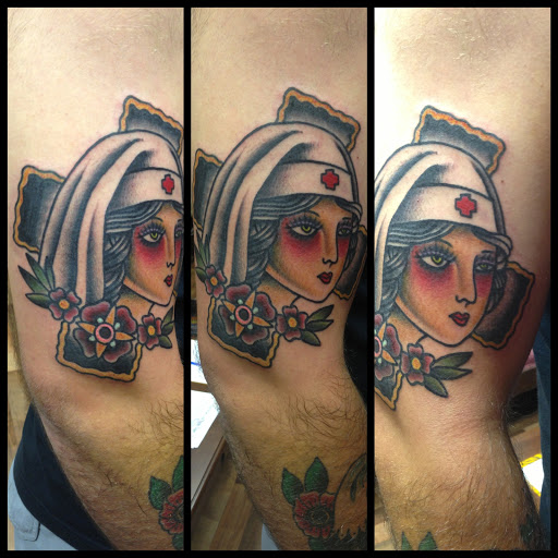 Explore under knee tattoo ideas, creative tattoo ideas in Salem, available at Oregon Tattoo Co