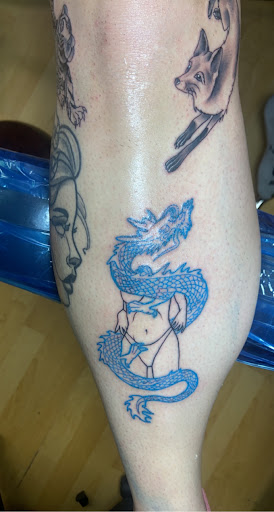Explore tattoo ideas for lung cancer, creative tattoo ideas in Albany, available at Purgatory Tattoo Co.