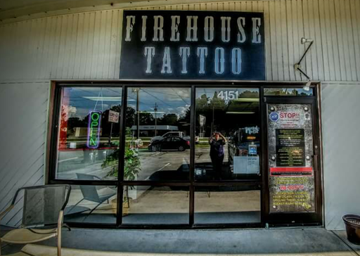 Explore half of sleeve tattoo ideas, creative tattoo ideas in New Bern, available at Firehouse Tattoo.