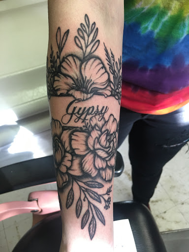 Explore bible verse chest tattoo ideas, creative tattoo ideas in Centre, available at Leftys