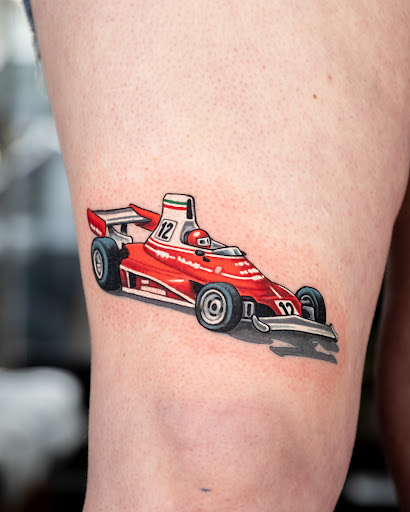 Explore bicycle tattoo ideas, creative tattoo ideas in Vancouver, available at Hopeless Tattoo & Piercing