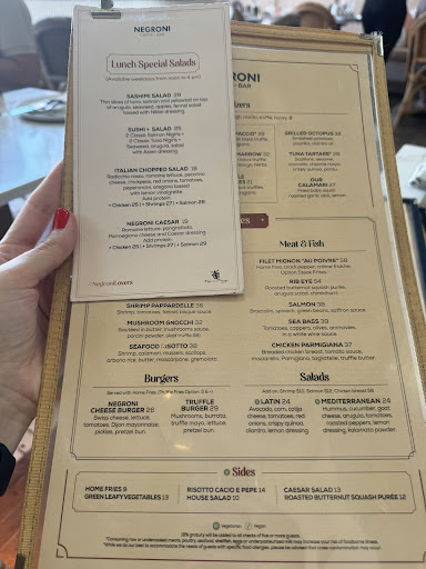 Negroni Caffe Bar Beverly Hills