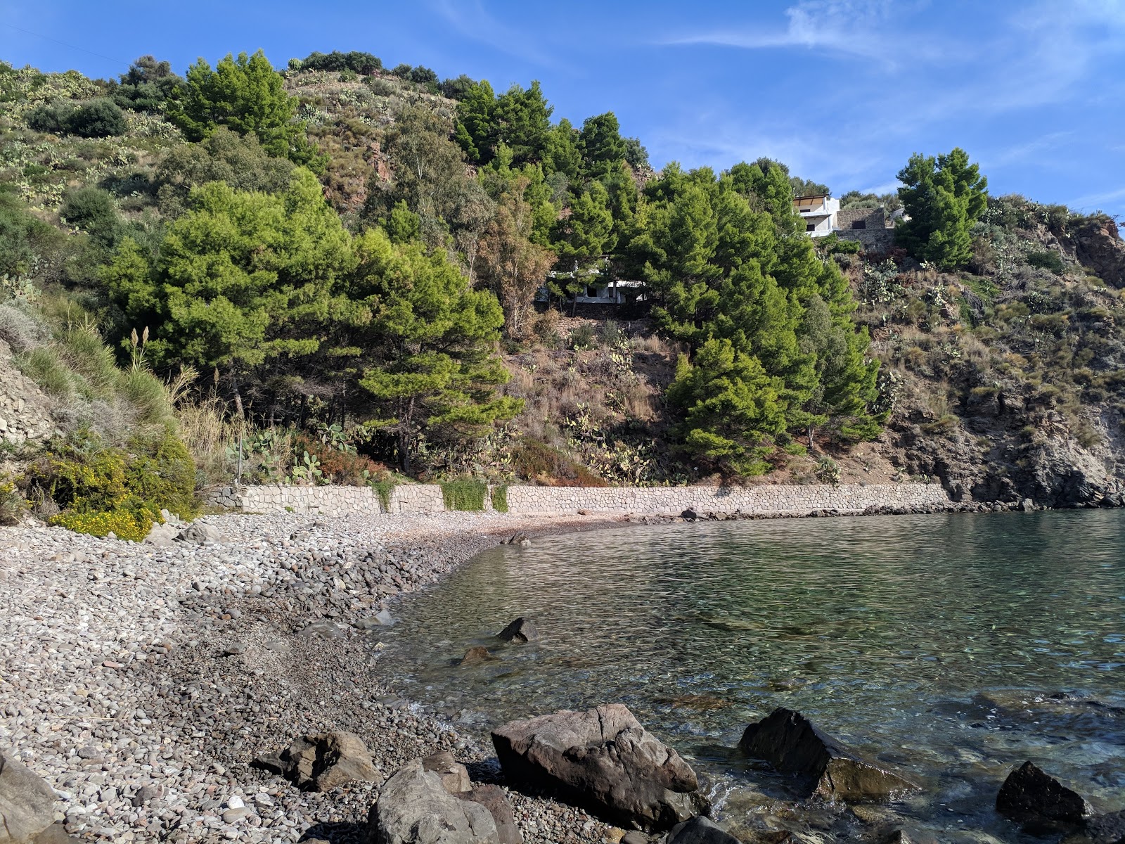 Photo of La Scissice beach located in natural area