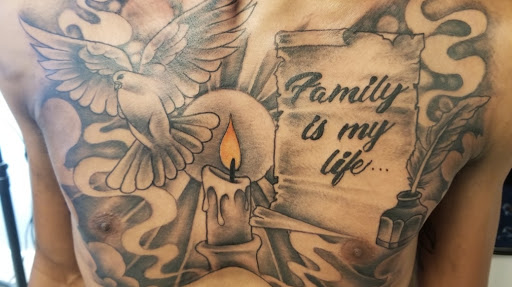 Explore cool ideas for sleeve tattoos, creative tattoo ideas in Albany, available at Tat Jones Ruthless Tattoos L.L.C.